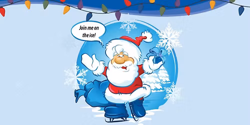 Skate with Santa at Nanaimo Ice Centre