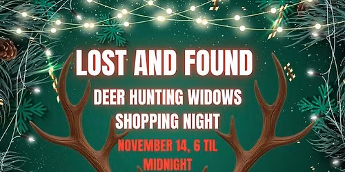 Deer Hunting Widows Sale