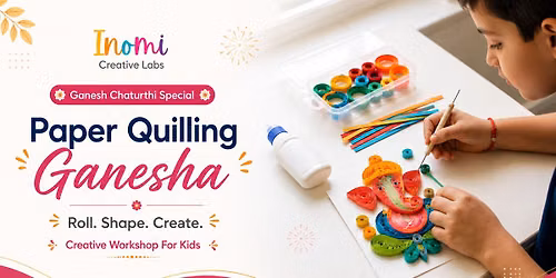 Paper Quilling Ganesha - Ganesh Chaturthi Special