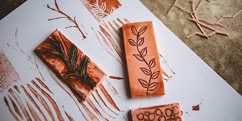 Stamp Carving Class at Sticker & Stamp!