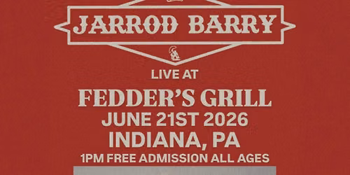 Jarrod Barry LIVE at Fedder\u2019s Grill
