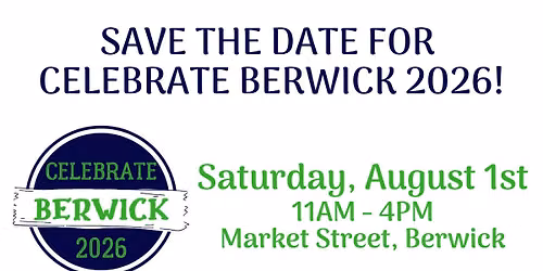 Celebrate Berwick 2026