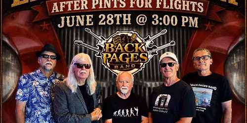 BACK PAGES BAND live at The Pour House!