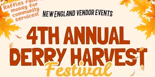 Derry 4th Annual Family Fun Harvest Festival
