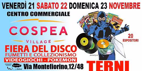 FIERA DEL DISCO: FUMETTI E COLLEZIONISMO \u2022 VIDEOGIOCHI E POK\u00c9MON