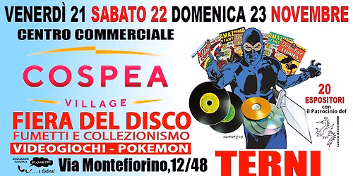 FIERA DEL DISCO: FUMETTI E COLLEZIONISMO \u2022 VIDEOGIOCHI E POK\u00c9MON