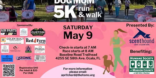 3rd Annual Dog Mom 5k