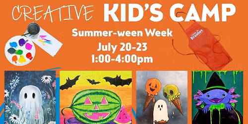 Kid's Art Camp - Summer-ween Week