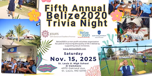2025 5th Annual Trivia Night for Belize2020, an Ignatian Partnership
