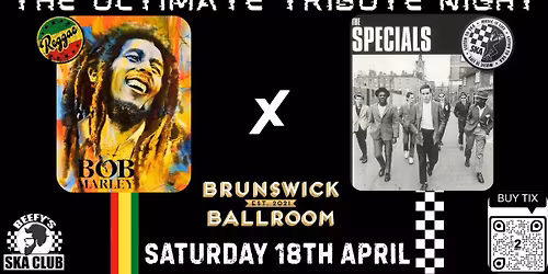 Let's Celebrate The Union Of Ska & Reggae with the Ultimate Tribute Night