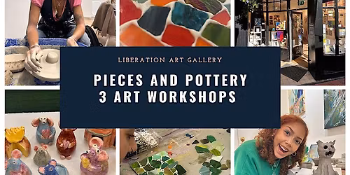 Pieces & Pottery Art Workshop Package!