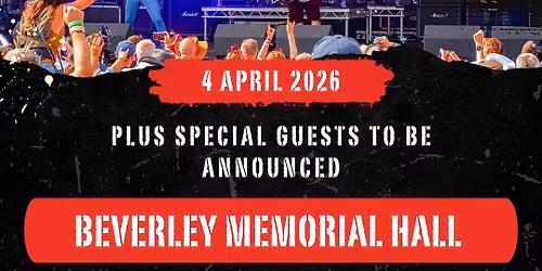 Highway to Hull Plus Support | Beverley Memorial Hall