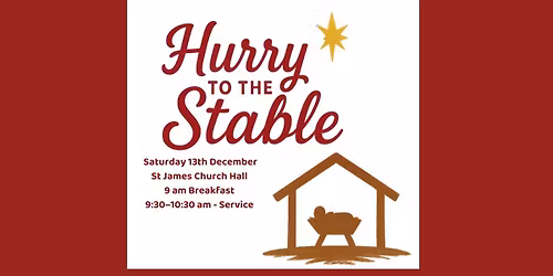 Hurry to the Stable