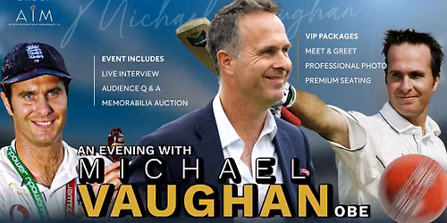 An Evening with Michael Vaughan
