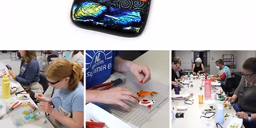 Make it! Fused Dichroic Pendant and Earring Set (June 11)