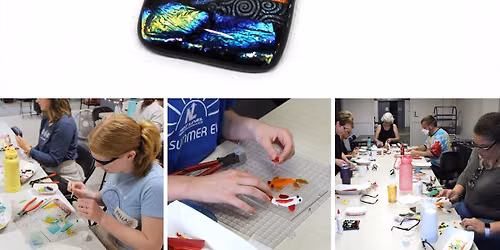 Make it! Fused Dichroic Pendant and Earring Set (June 11)