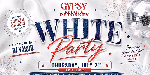 White Attire Party: Fourth of July Kickoff