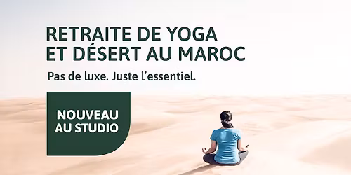 Retraite de yoga au Maroc