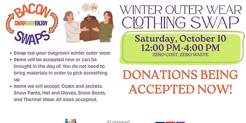 Winter Outer Wear Clothing Swap 