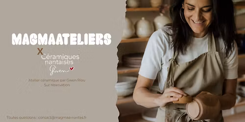 Peinture sur c\u00e9ramique par Les Nantaises ! \ud83c\udfa8