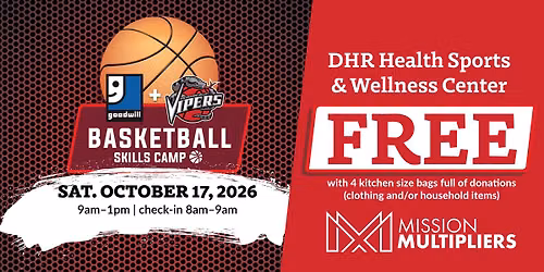 Goodwill x Vipers Basketball Skills Camp