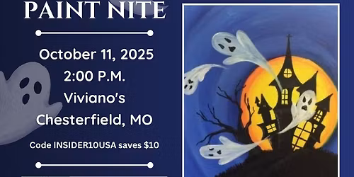 10/11/2025 Kids-and-Up Paint Nite at Viviano’s in Chesterfield, MO