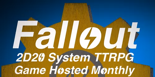 Fallout 2D20 (Limited Spots)(Nov)