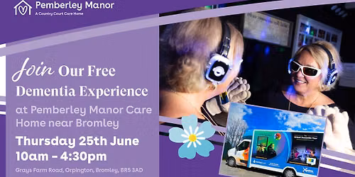 Virtual Dementia Experience at Pemberley Manor