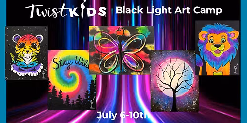 Black Light Kids Camp!