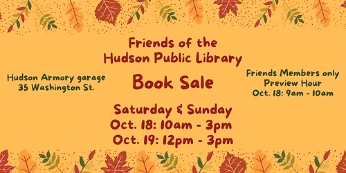 Fall Book Sale (the big one!)
