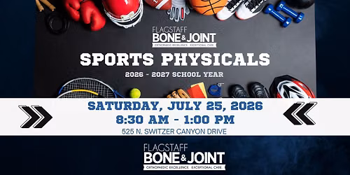 Flagstaff Bone & Joint Annual Sports Physicals