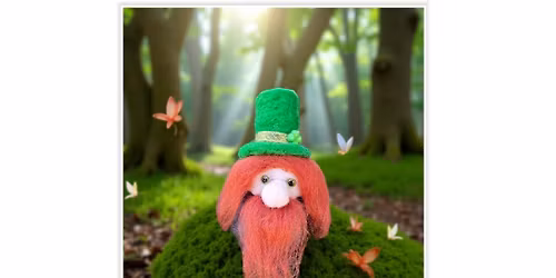 Felted Leprechaun in Pot @ Ricky's Courtenay