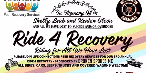 3rd Annual Ride4Recovery in memory of Keaton Olson 