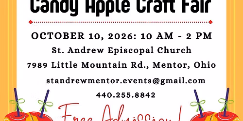 Candy Apple Craft Fair