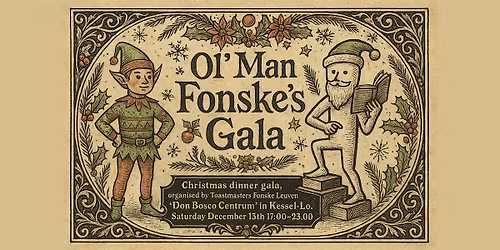 Toastmasters Fonske Leuven's ::: Xmas Dinner