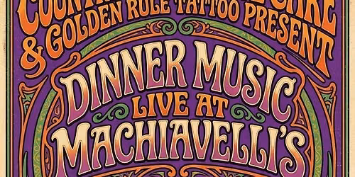 DINNER MUSIC NIGHT AT MACHIAVELLIS 8\/15
