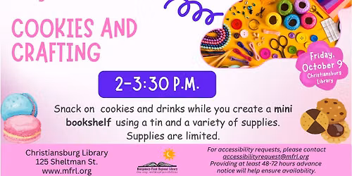 Cookies and Crafting