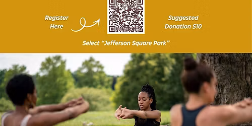 Weekly Yoga in Jefferson Square Park, South Philadelphia