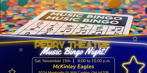 Music BINGO Night benefitting Perry Theatre