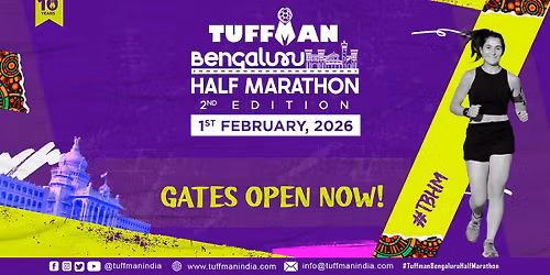 Tuffman Bengaluru Half Marathon (2nd Edition)