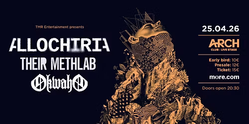 ALLOCHIRIA LIVE IN ATHENS - 25.04 - ARCH CLUB