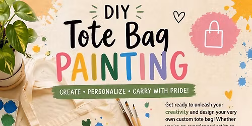 \ud83d\udecd\ufe0f DIY Tote Bag Painting \ud83d\udecd\ufe0f
