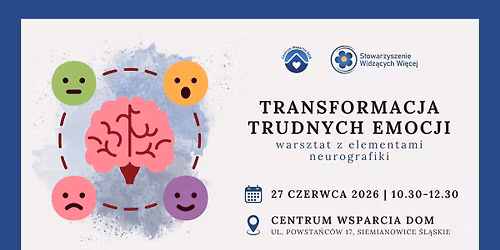 Transformacja trudnych emocji - warsztat z elementami neurografiki