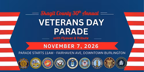 Skagit County Veterans Day Parade 2026