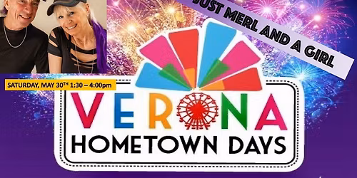 Just Merl and A Girl at Hometown Days