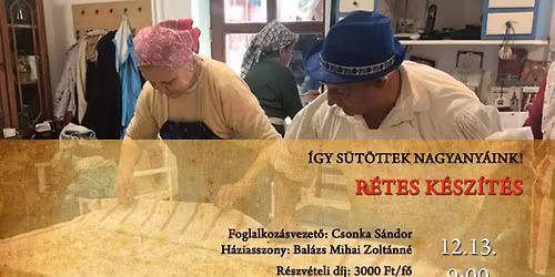 \u00cdgy s\u00fct\u00f6ttek nagyany\u00e1ink- R\u00e9tes k\u00e9sz\u00edt\u00e9s