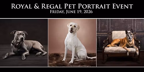 Royal & Regal Pet Portrait Event 