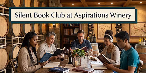 Silent Book Club at Aspirations Winery in Clearwater