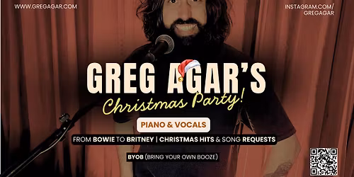 Greg Agar's Christmas Party! (Piano Man)