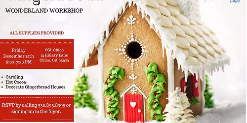 Gingerbread Wonderland Workshop